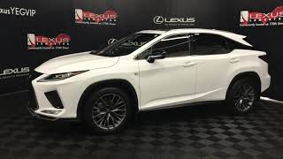 New 2022 LEXUS RX 350 F SPORT SERIES 2 SUV AWD Ultra White Lexus of Edmonton [upl. by Anitirhc]