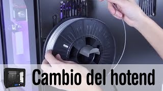 Cambio del hotend en tu Witbox [upl. by Josefina]