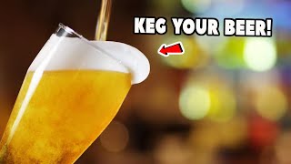 How to KEG AND CARBONATE HOMEBREW in a CORNY KEG ball lock [upl. by Gnanmas343]