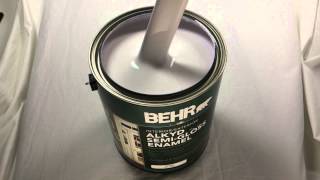 BEHR Alkyd SemiGloss Enamel [upl. by Jacqueline]