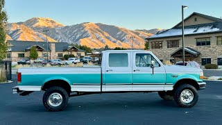 Teal 1997 Ford F350 ￼73 powerstroke [upl. by Jordanna]