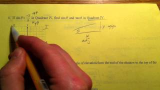 Algebra 2  Semester 2 Review Trigonometry 1 of 4 [upl. by Lukin]