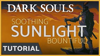 Dark Souls  How to get the Soothing Sunlight amp Bountiful Sunlight Miracles in the Dukes Archives [upl. by Anibor]