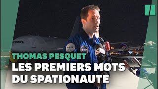 Thomas Pesquet sexprime pour la première fois depuis son retour sur Terre [upl. by Dlareg]