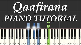 Qaafirana  EASY Piano Tutorial by NerdMusic [upl. by Werdna]