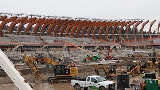 Behindthescenes look at Oregons Hayward Field renovation [upl. by Lilias98]