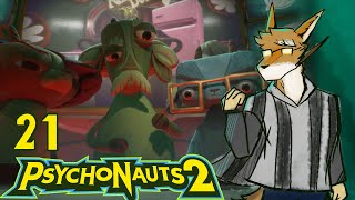 Psychonauts 2 Part 21 The GOATs Grossest of All Time [upl. by Ynafets]