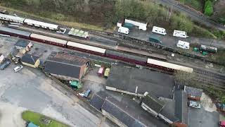 Ecclesbourne Valley Railway Wirksworth Station Derbyshire [upl. by Ahsiam]