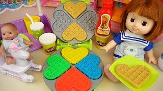 baby doll and play doh cooking Baby Doli play [upl. by Hump]