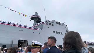 LPD 29 NAVY SHIP COMMISSIONING PENSACOLA FLORiDA [upl. by Inor]