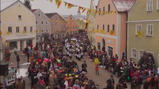 4k Faschingszug Chinesenfasching in Dietfurt Sony AX700 HDR HLG2 Ungraded [upl. by Brennen77]