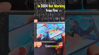 Samsung❤️‍🩹 not working free fire😔 in 2024 [upl. by Ahsitil]