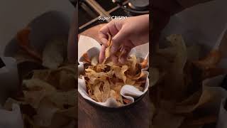 CRISPY POTATO CHIPS RECIPE WITH CHIPOTLE DIP• You will going to love these [upl. by Elamaj855]