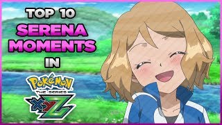 Top 8 BEST Serena Moments in Pokemon XYampZ [upl. by Pirri]