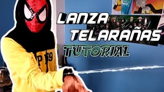 TUTORIAL DE LANZA TELARAÑAS  Wicho casero🕷️💡 [upl. by Wojcik]