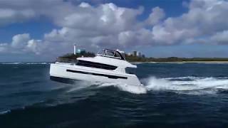 Iliad 50 Power Catamaran  Detailed Walkthrough with Mark from Multihull Solutions [upl. by Gean]