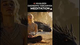 Sleep Meditation with Kaleesi Daenerys Targaryen AI houseofthedragon dragon meditation sleep [upl. by Guria]