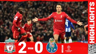 Highlights Liverpool 20 Porto  Thiagos thrilling strike in Anfield win [upl. by Tallbott225]