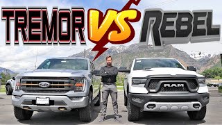 2023 F150 Tremor Vs 2023 Ram Rebel Is Either 70000 Truck Worth It [upl. by Schnabel508]