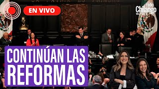 Hoy se votan LEYES SECUNDARIAS a la Reforma Judicial  Noticias en Radio Chilango [upl. by Nylarahs]