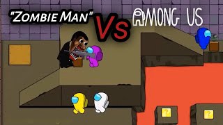 Crew Among Us vs Zombie Man Who Survive  Animated Project [upl. by Sueaddaht]