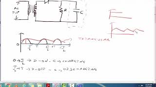 HALF WAVE RECTIFIER USING CAPACITOR FILTER IN TELUGU [upl. by Ermey]