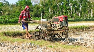 Plowed with the sharpness of the tractor blade before finally being leveled [upl. by Smaj]