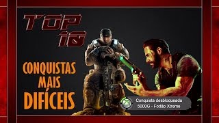 TOP10  ConquistasTroféus Mais Difíceis dos Jogos 1 [upl. by Irahk]