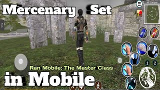 Ran Mobile The Master Class  Brawler Level 97 Armor Set During OBT [upl. by Oinoitna]