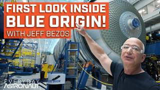 First Look Inside Blue Origins New Glenn Factory w Jeff Bezos [upl. by Komsa]