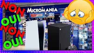 Micromania PS5 Xbox Series XS encore des changements 😰 [upl. by Ayoras]