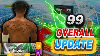 99 OVERALL POINT FORWARD ATTRIBUTE UPDATE NBA 2K22 CURRENT GEN [upl. by Suanne]