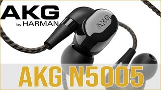 AKG N5005 InEar Headphones  Hands on [upl. by Troxell213]