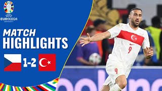 Czech Republic vs Turkey  12  Highlights  UEFA Euro 2024  turkey vs czech republic [upl. by Ecirtra]