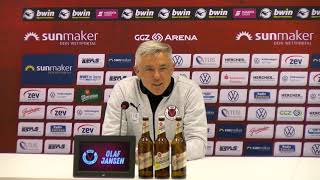 FSV TV  Pressekonferenz  FSV Zwickau  FC Viktoria Köln 12 00 [upl. by Campball]