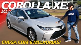 TOYOTA COROLLA 2024  Chega Bem Mais Equipado e Competitivo [upl. by Yrgoerg362]