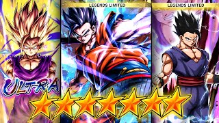 EL REY DEL JUEGO TRIPLE GOHAN Dragon Ball Legends [upl. by Ocirrej]