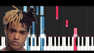 XXXTentacion  Hate Will Never Win Piano Tutorial [upl. by Kirschner]