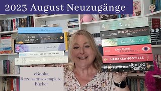 LESEZEIT GESUCHT 2023 August Neuzugänge  Rezensionsexemplare  eBooks  Bücher [upl. by Hake]