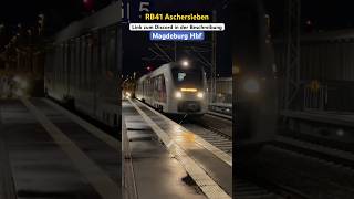 „RB41 Aschersleben“ mit der BR1648 442 am Magdeburger Hbf Abellio shorts magdeburg zug [upl. by Anawad]