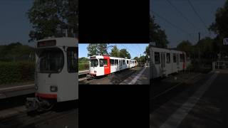 Rheinbahn GT8SU in Oberbilk gt8 gt8su gt8rheinbahn stadtbahn ubahn düwag gelenktriebwagen [upl. by Meingolda]