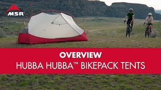 MSR® Hubba Hubba™ Bikepacking Tent Europe only [upl. by Ronoel]