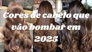 Cores de cabelo que vão bombar em 2025 [upl. by Sato]