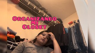 🫧LIMPIANDO 🫧 y ORGANIZANDO MI CLOSET ☺️ [upl. by Connelley]