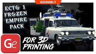 Ecto1 Frozen Empire 3D Printing Model  Assembly by Gambody [upl. by Nosde]