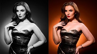 How to shoot a Hollywood style photo shoot with three lights 4K [upl. by Guod]