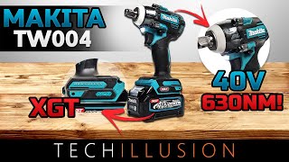 🔥DER KOMPAKTE 40V AKKU SCHLAGSCHRAUBER TW004😱  Makita Schlagschrauber TW004GZ  Review amp Test [upl. by Onihc]