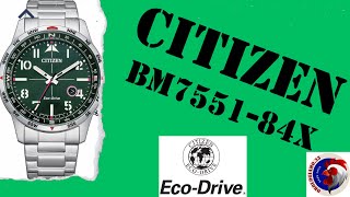 Citizen BM 7551 Eco Drive [upl. by Eatnoled]