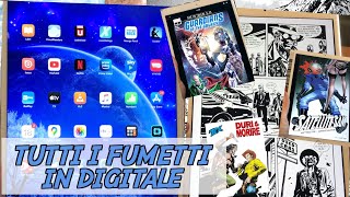 Leggere Fumetti in Digitale  Tutti i Fumetti i Device Le App [upl. by Lanni]