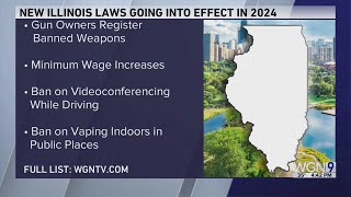 Heres a list of new Illinois laws going into effect in 2024 [upl. by Beauregard]